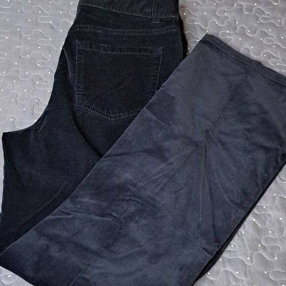 Liz Claiborne Jackie Blue corduroy pants size 8 - Picture 1 of 6